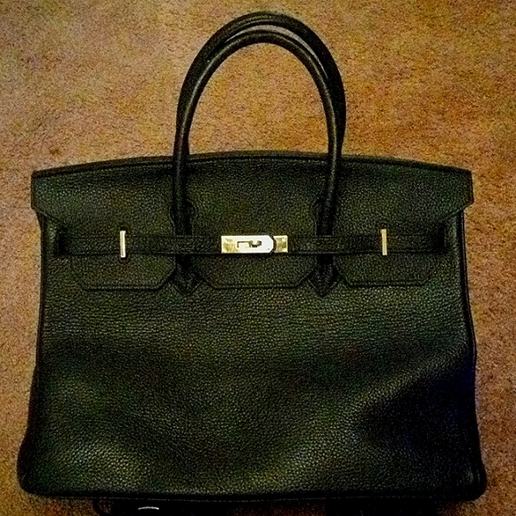 Hermes Handbags - Hermes Paris burkin bag 40 cm black